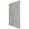 Ekena Millwork 19 5/8in. W x 19 5/8in. H Cole EnduraWall Decorative 3D Wall Panel Covers 2.67 Sq. Ft. WP20X20COCST - alternate 4